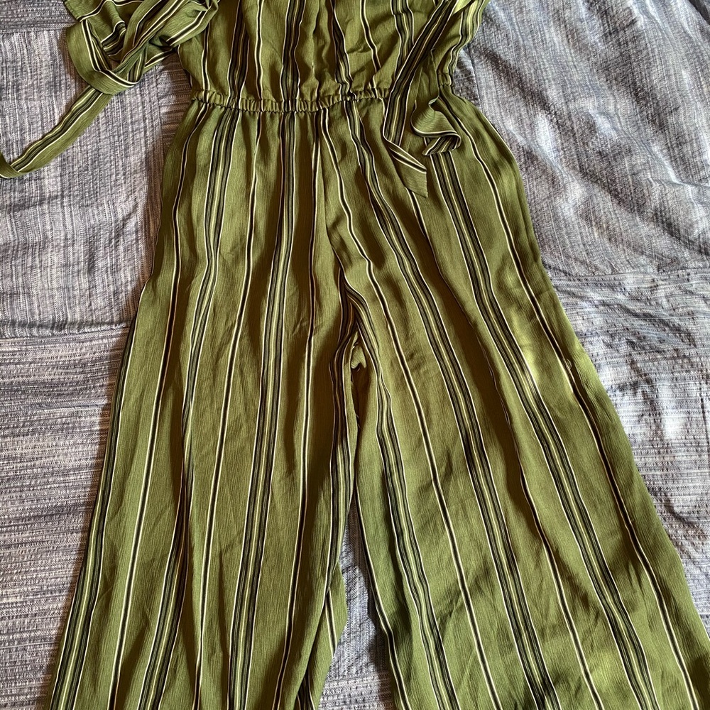 Olive Green Jumpsuit